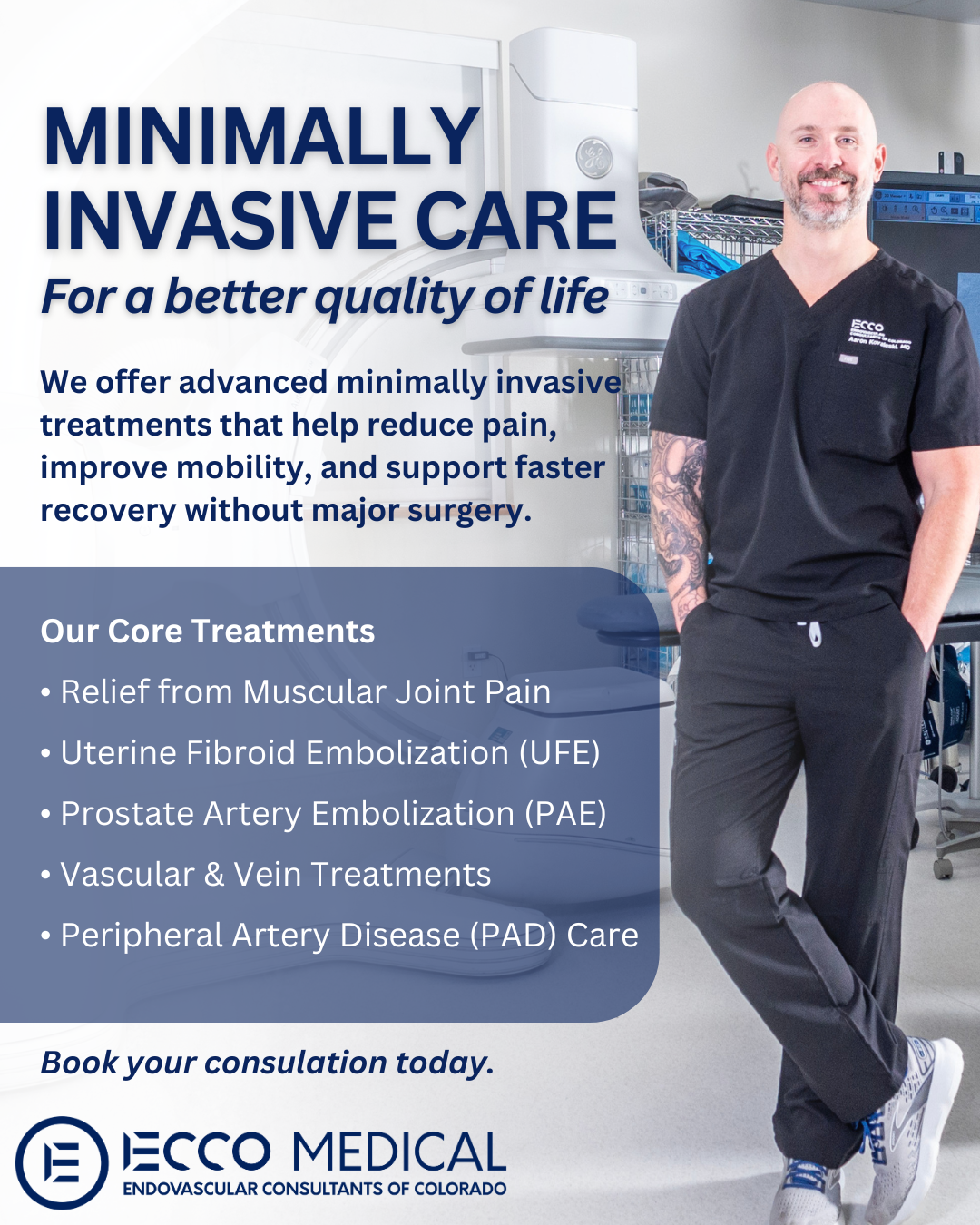 Minimally invasive care - ECCO Medical