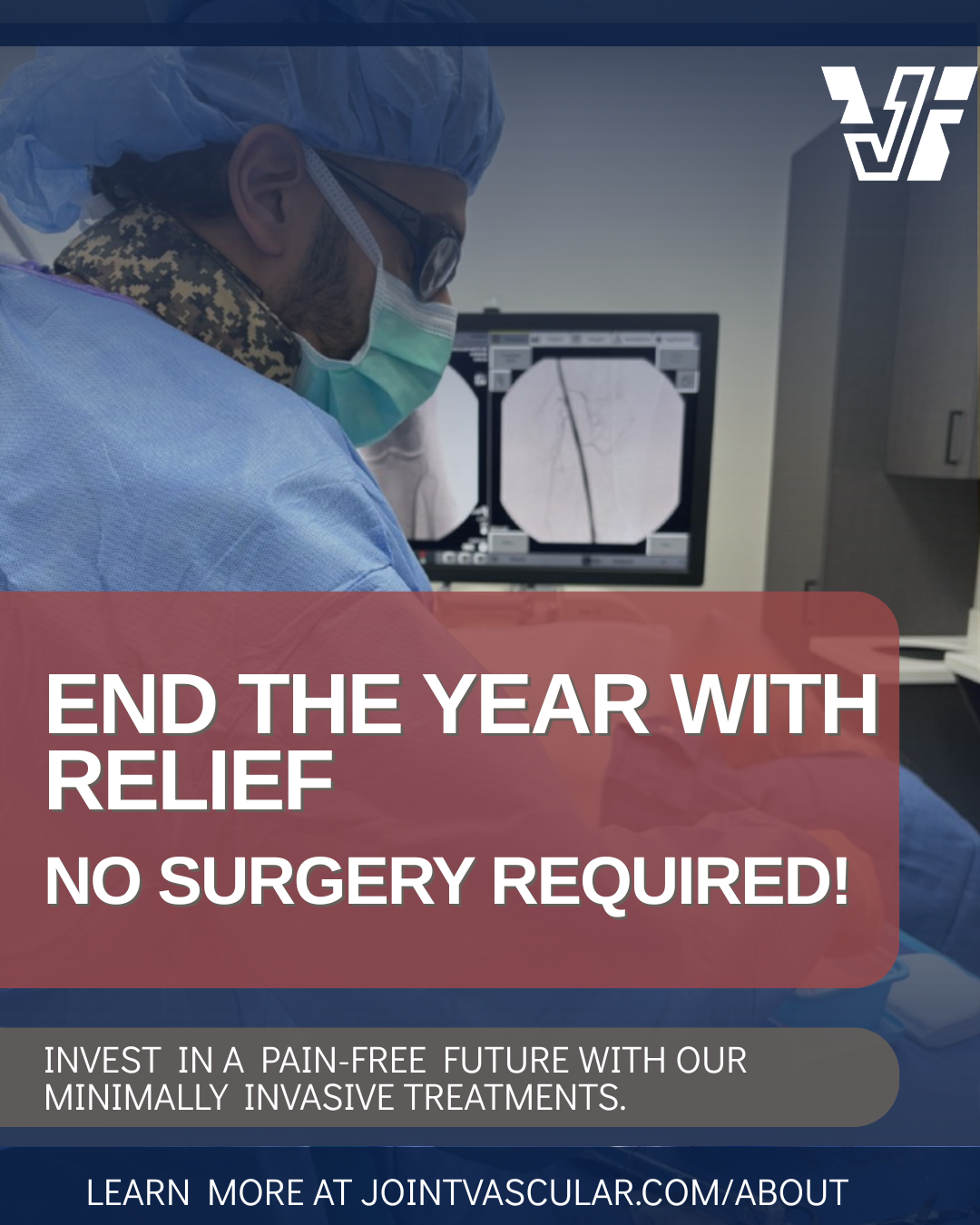 JVI - No Surgery Required, in-suite embolization