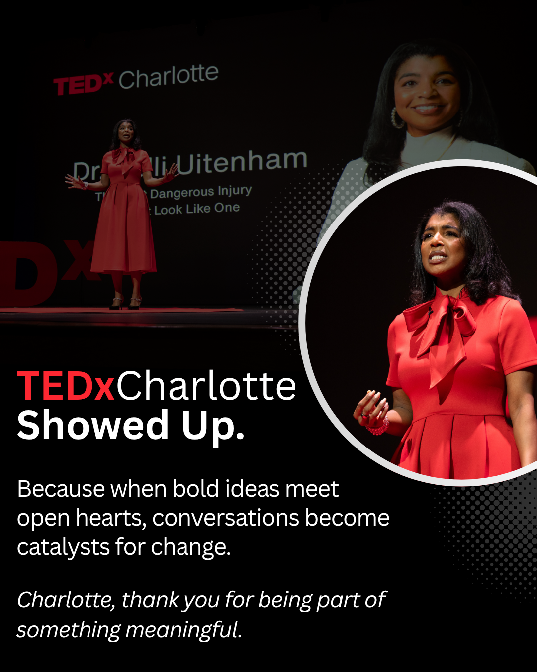 TEDxCharlotte talk - Dr Kelli, Brain Talk Foundation