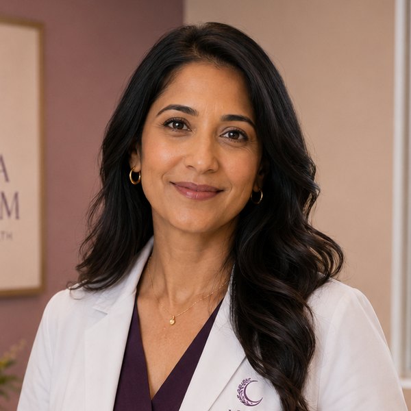 Dr. Priya Rao, OB-GYN at Luna Bloom